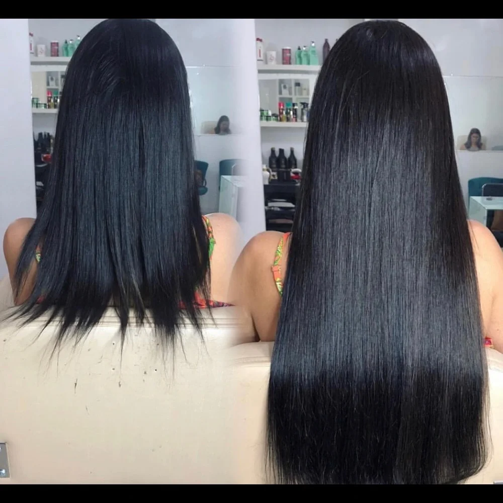 18Clipin human Hair extensions #Remy 9 pcs #Clipin